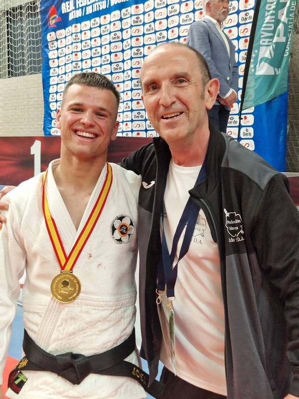 JOEL RONCAL, ORO en el Campeonato de España de Jiu-JItsu. Madrid 07-05-23